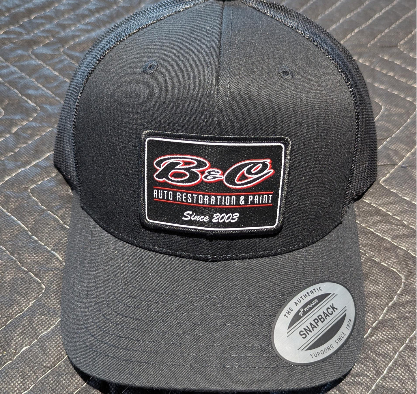 Baseball Hat, Adjustable (B&C Patch)